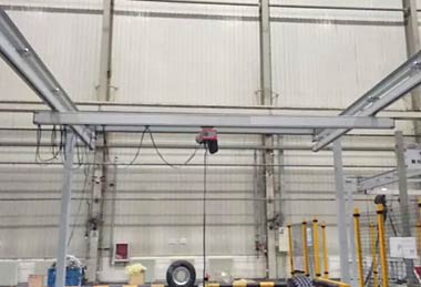 Free Standing Workstation Crane & Freestanding Overhead Crane ...