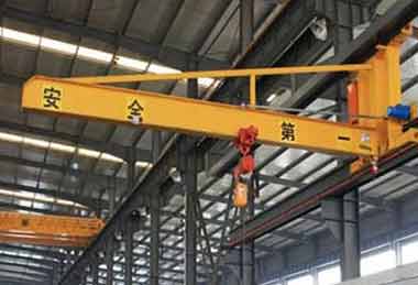 Rail-Travelling Small Jib Crane: