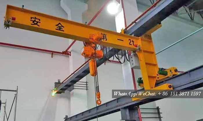 Wall Travelling Cantilever Crane | Traveling i beam jib crane