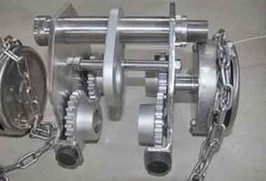 Corrosion resistance chain hoist trolley 