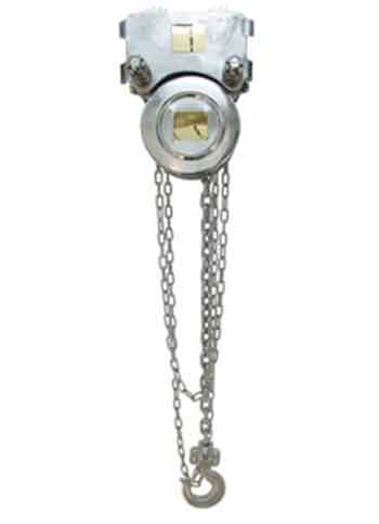 low headroom stainless steel hoist