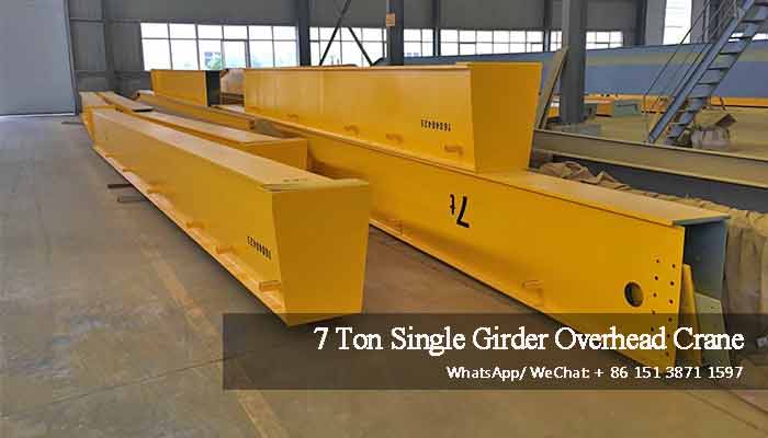 Main girder of 7 ton overhead crane 