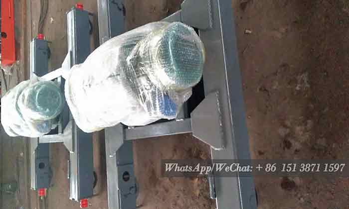 3 ton + 3 ton electric wire rope hoist trolley for the double beam overhead cranes 