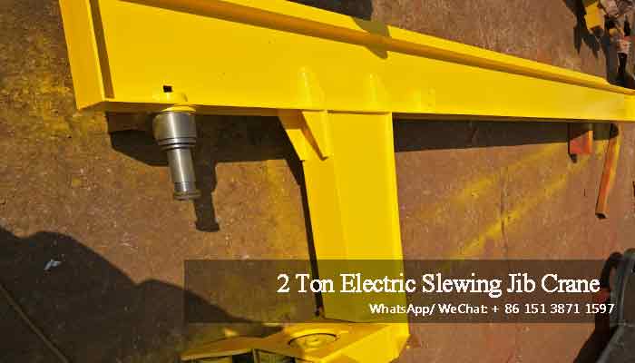 2 ton electric slewing jib crane for sale Manila, Philippines 