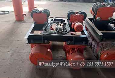 Four rope grab bucket crane 3 ton for sale sale Indonesia