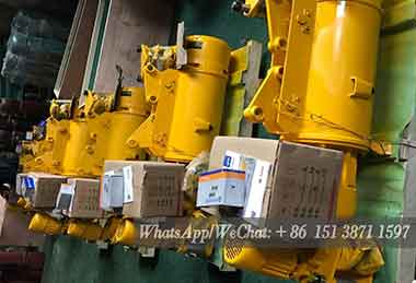 7 sets of electric wire rope hoist with trolley for sale Cambodia, 2 ton, 3 ton 5 tons 