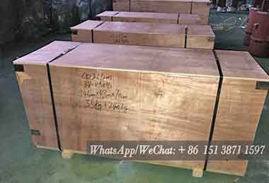 2 ton, 3 ton, 5 ton electric wire rope hoist with trolley, for sale Cambodia packed into wooden boxes for delivery 