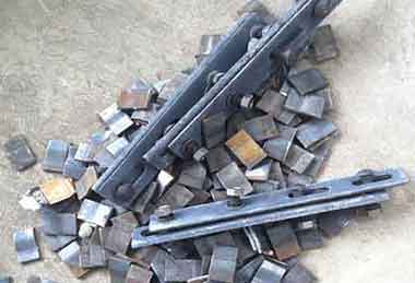 Press plate and Clamp plate for light type rail as P24,P30