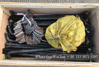 4 ton electric eot crane kits for single girder overhead travelling bridge crane packed for delivery to Malaysia