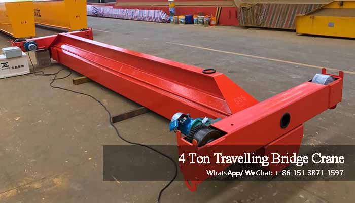 4 ton overhead travelling bridge crane for sale Malaysia