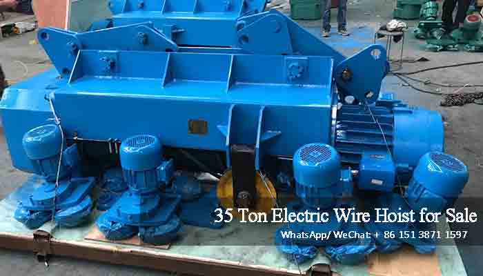 35 ton electric wire hoist for sale