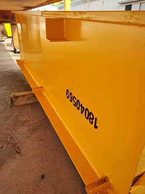 Main girder of single girder top running overhead travelling crane for sale Philippines
