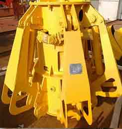 orange peel grab bucket parts orange peel grab bucket parts