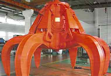 Hydraulic Crane Orange Peel Grab Hydraulic Crane Orange Peel Grab