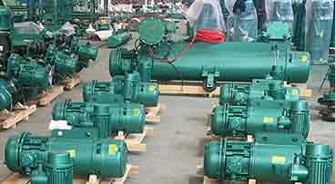 Explosion proof electric wire rope hoist