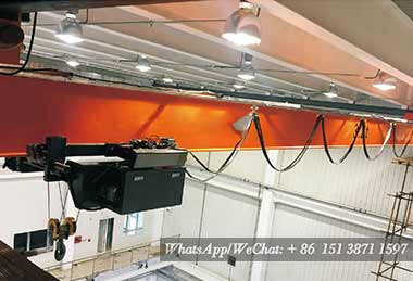 HD type single girder bridge crane with European style 
