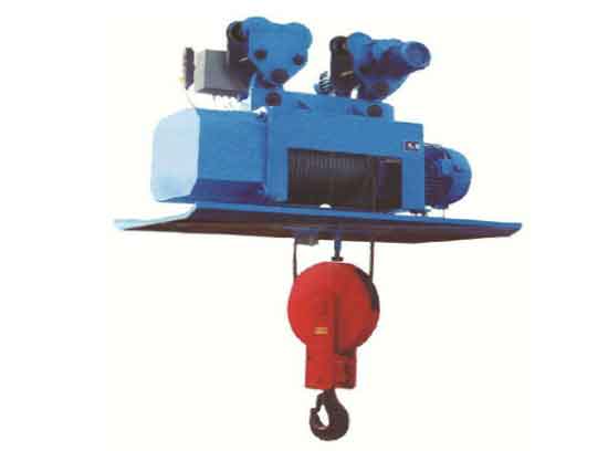 Heavy duty electric trolley travelling ladle hoist 10 ton 