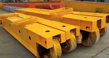 ground beam -main parts of double girder gantry crane