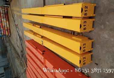 End carriages of electric single girder double hoist overhead crane for sale Australia