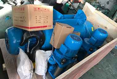 12 ton overhead crane hoist, elecric wire rope hoist for sale Dominica 