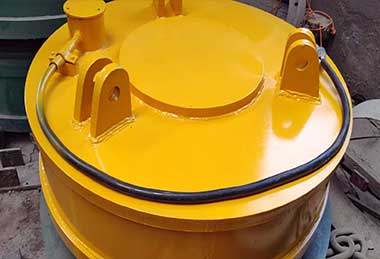 Round Electromagnet for Scrap Handling