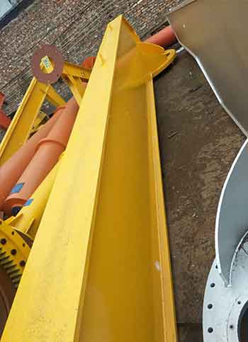 6 m effective length jib cantilever of 10 ton floor mounted jib crane for sale Sudan