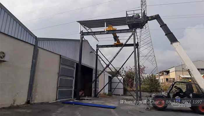 Free Standing Bridge Crane & Freestanding Overhead Crane 5 Ton ...