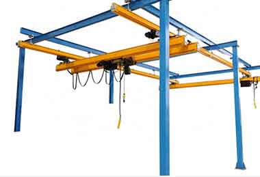 Free Standing Bridge Crane & Freestanding Overhead Crane 5 Ton ...