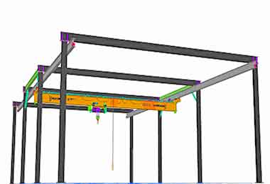 Free Standing Bridge Crane & Freestanding Overhead Crane 5 Ton ...