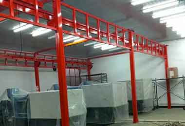 Free Standing Bridge Crane & Freestanding Overhead Crane 5 Ton ...