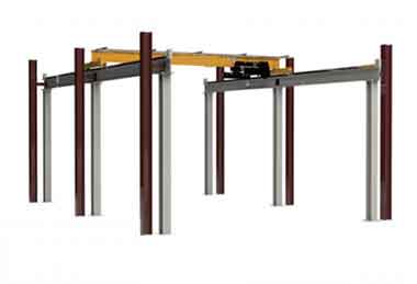 Free Standing Bridge Crane & Freestanding Overhead Crane 5 Ton ...