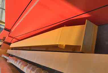 Main girder of 5 ton electric overhead crane operated by remote control for sale Philippines