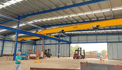 Single Girder Overhead Cranes for your factory worshop
