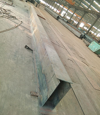 Main girder of 6.3 ton single beam overhead crane for sale Kuwait