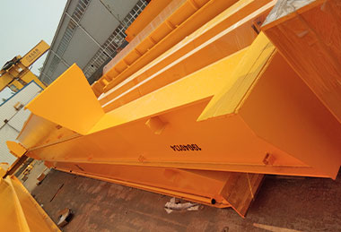 Main girder of single beam overhead crane 6.3 ton for sale Kuwait