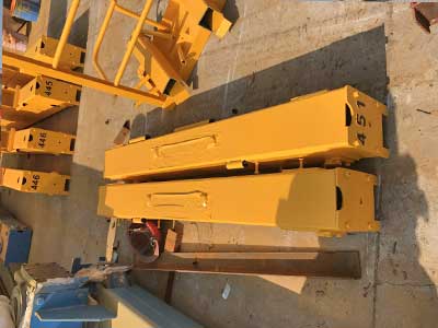 End girder of small overhead crane 1 ton for sale Uzbekistan