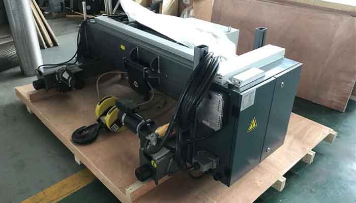 European style electric wire rope hoist for gantry crane as the lifting system 