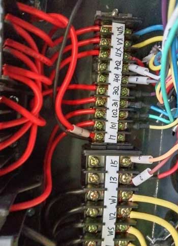 Wiring of electric underhung bridge crane Sounth Africa