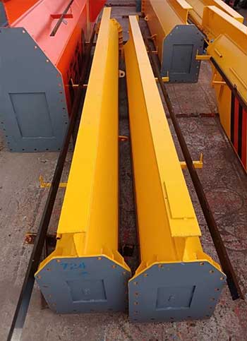 Main girder of 20 ton single girder electric hoist crab trolley for sale Sounth Africa