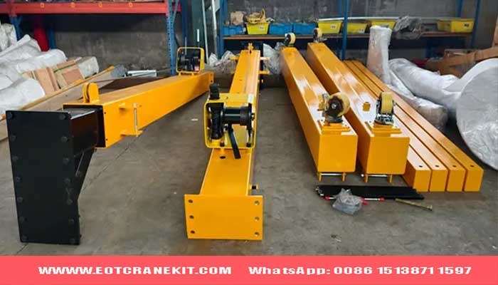 5 Ton Telescoping Gantry Crane for Loading Mold to Truck Kuwait ...