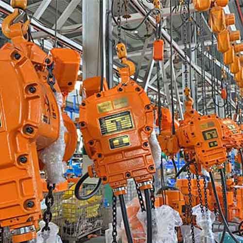 Explosion proof chain hoist 