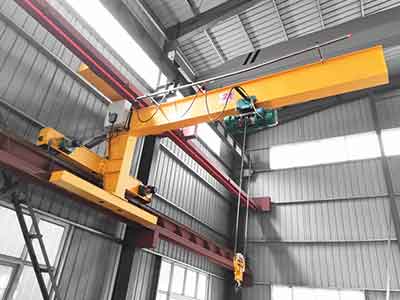 Wall Travelling Electric Workshop Jib Crane