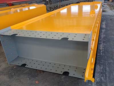 Main girder of double girder overhead crane for sale Middle East