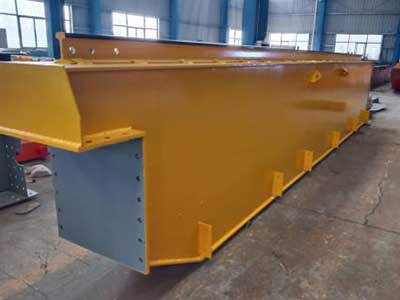 Main girder of double girder bridge crane for sale Middle East