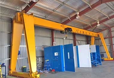 Single Girder Gantry Cranes for Sale UK