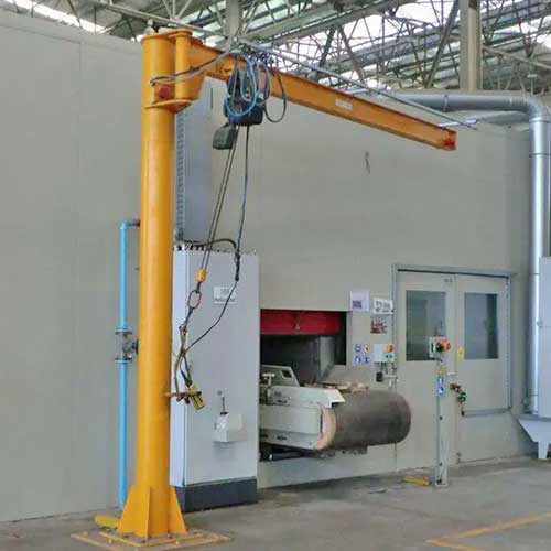 Manual rotating jib crane 1 ton