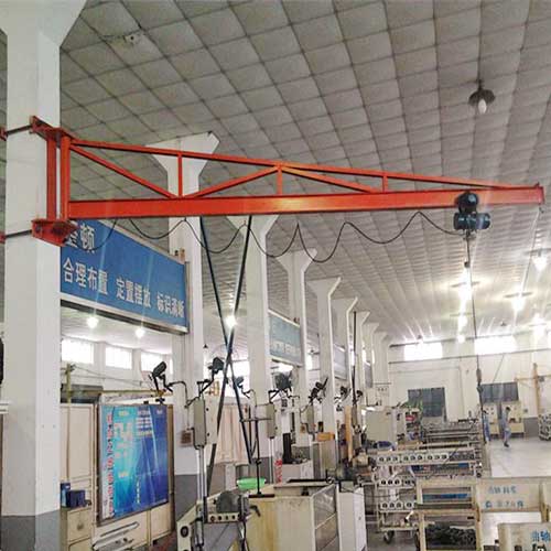 Wall mounted rotating jib crane 1 ton