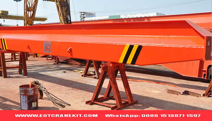 Box girder + I beam single beam bridge crane