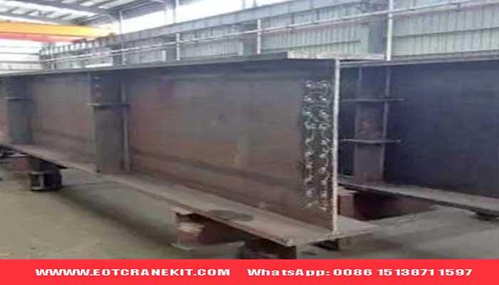 Steel Beam for single girder top runing overhead crane 
