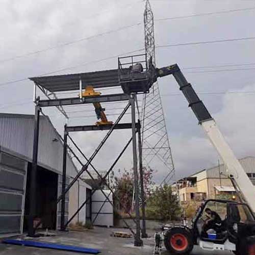 2 Ton Free Standing I beam Bridge Crane 